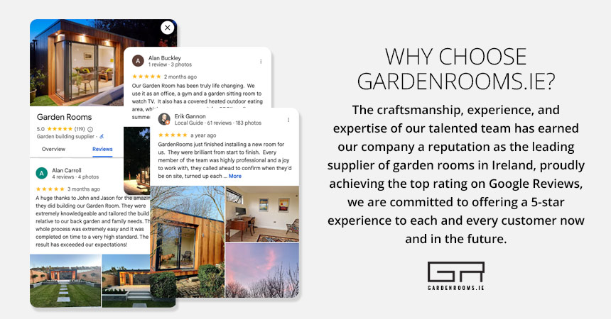 Why Choose Gardenrooms